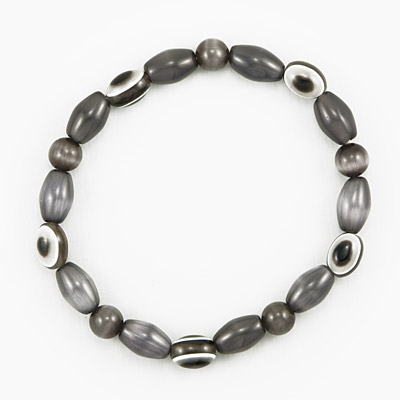 Taupe Evil Eye Bracelet