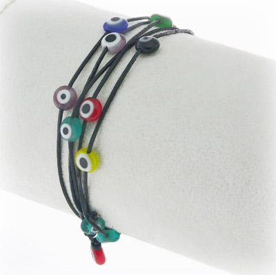 Evil Eye Wrap Bracelet