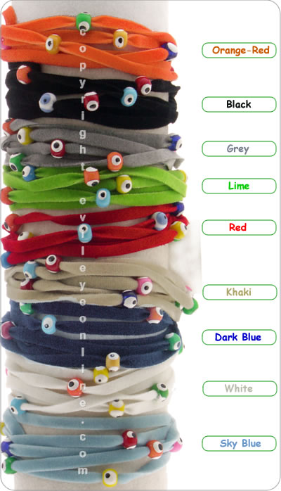 Wrap Bracelet w/Color Beads