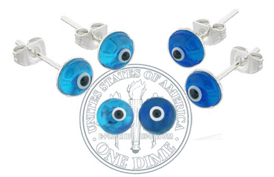 Evil Eye Earring Pins