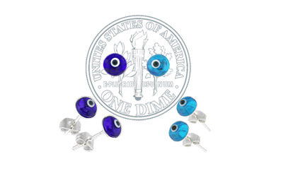 Evil Eye Earring Pins