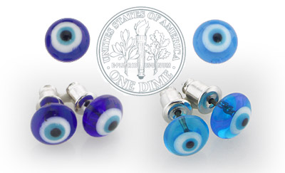 Evil Eye Earring Pins