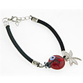Ladybug Evil Eye Bracelet