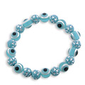 Blue Eyes and Speckled Bracelet