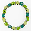 Bracelet with Rhinestone Rondelle