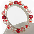 Fancy Glass Evil Eye Bracelet